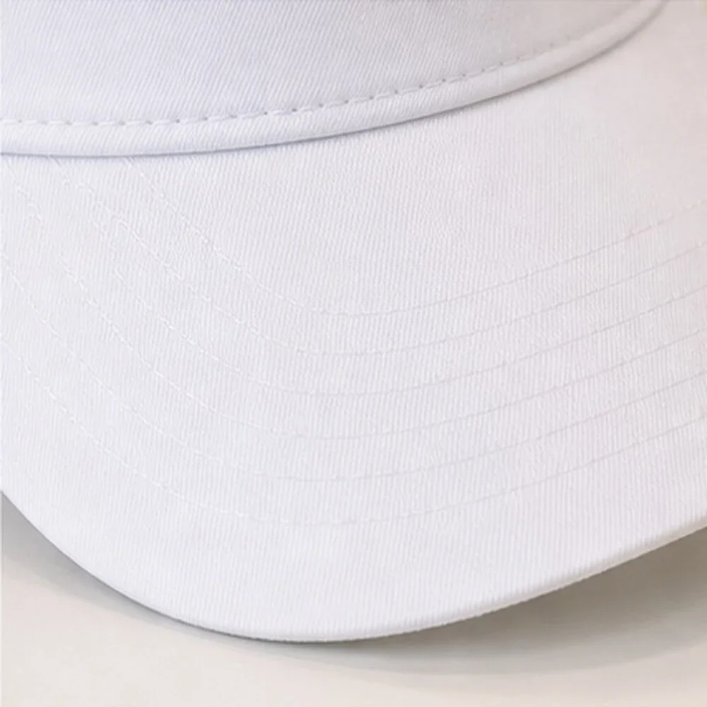 ALO Yoga White Studio Open Top Visor Hat Sporty